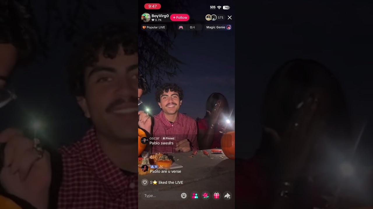 Stei TikTok Live: Carving Pumpkins with people (10/19/25)
