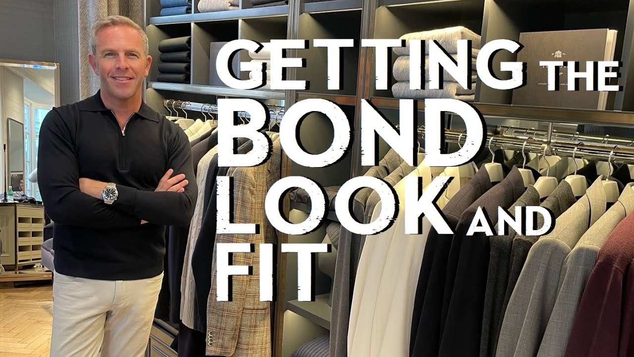 Getting the James Bond Look and Fit using the NPeal Bond 60th Anniversary Line
