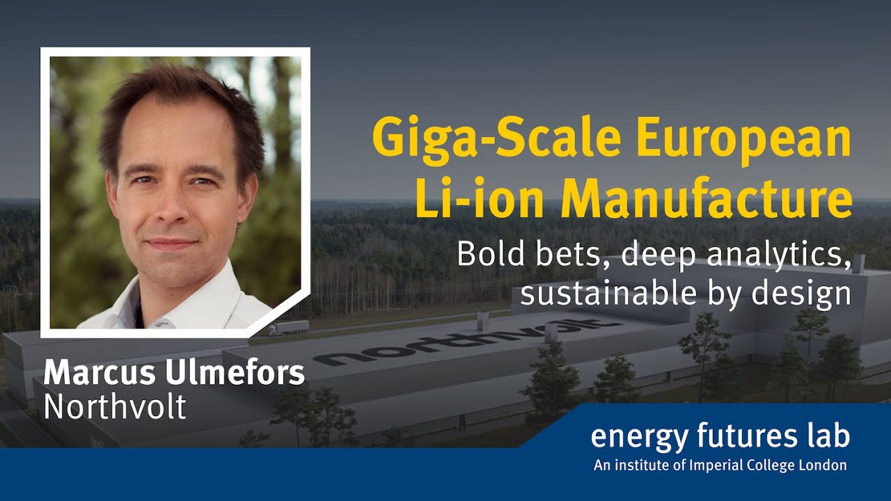 Giga-scale European Li-ion manufacture