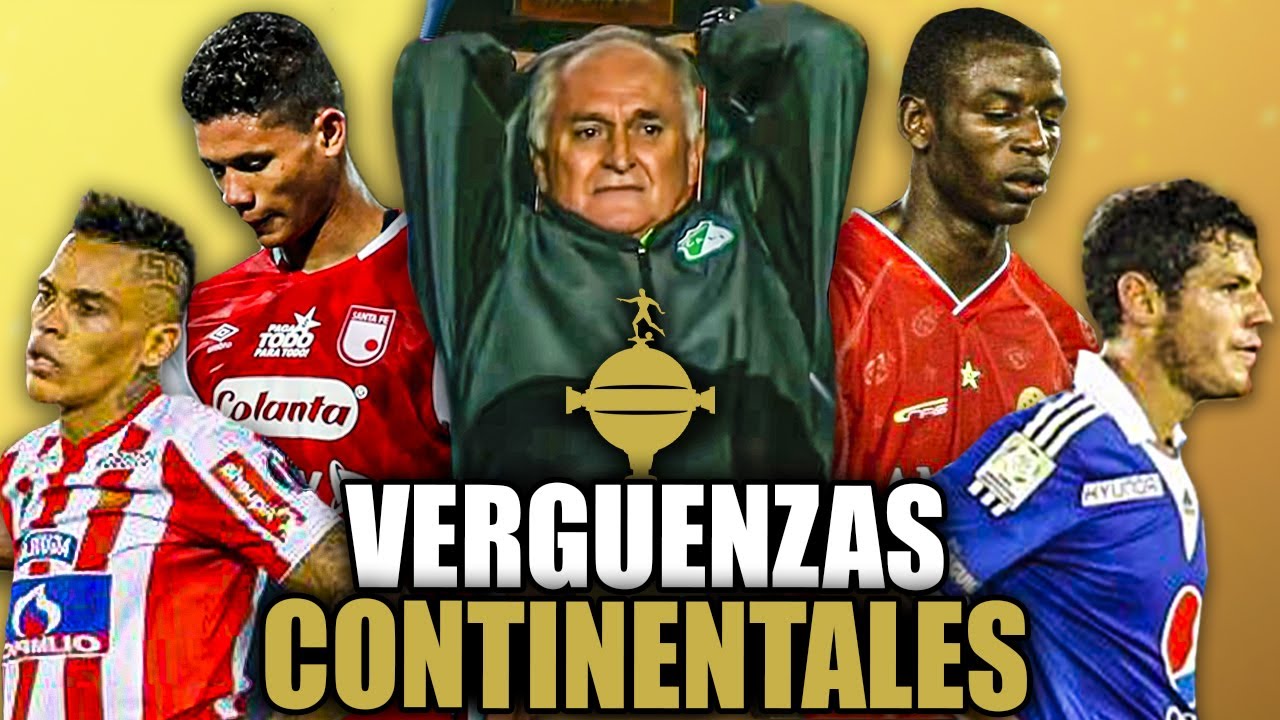 🔥TOP 10 PEORES participaciones de COLOMBIANOS en COPA LIBERTADORES😭🏆| CAMILO MD
