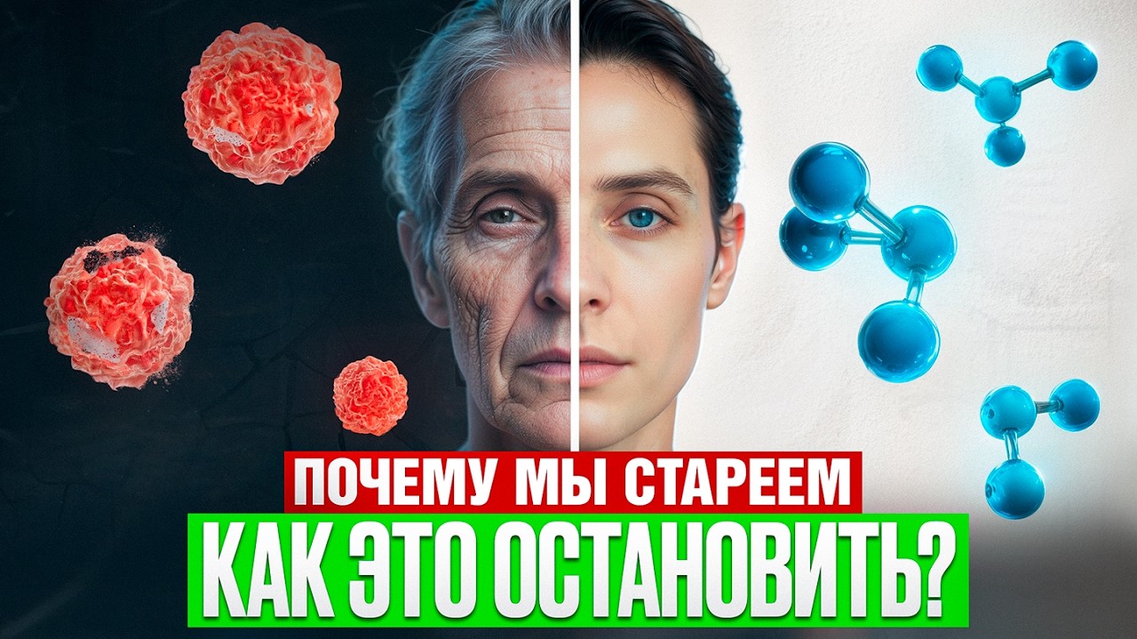 ПОЧЕМУ МЫ СТАРЕЕМ / КАК ЭТО ОСТАНОВИТЬ