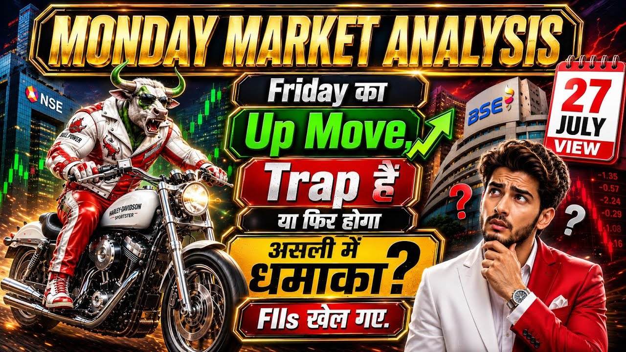Monday market prediction | Monday Nifty, Sensex, Banknifty Prediction | Monday Market gap Up or down
