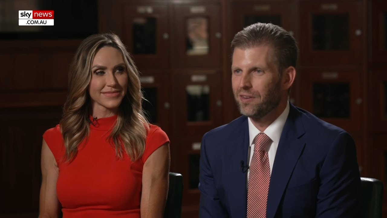 ‘Never ceases to amaze me’: Eric Trump praises wife in sit-down interview