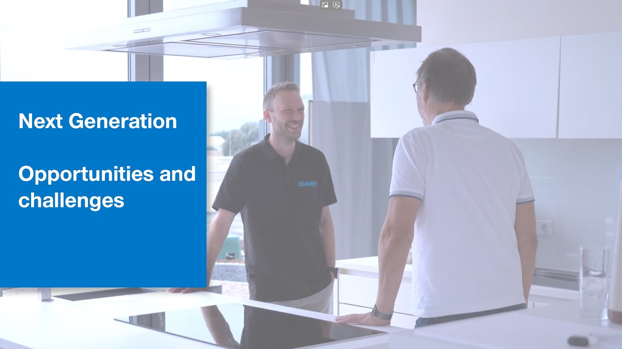 Next Generation at Zimmer Group - opportunities and challenges