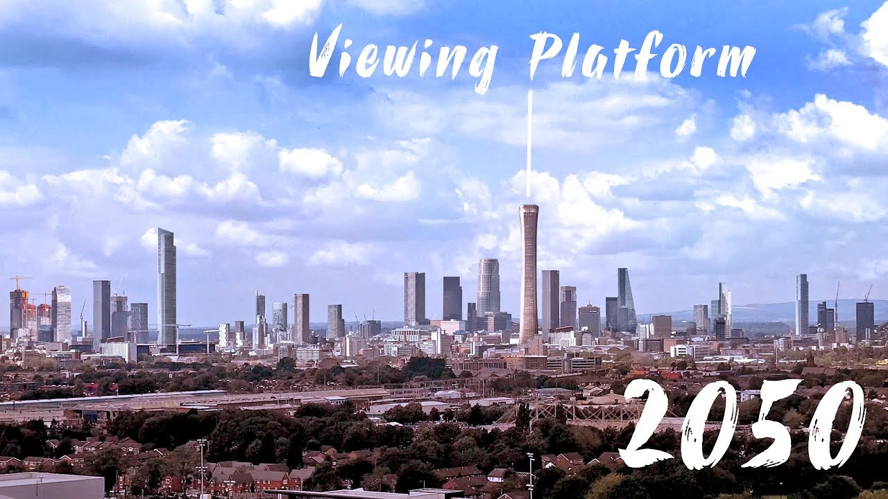 Manchester Future Skyline 2050