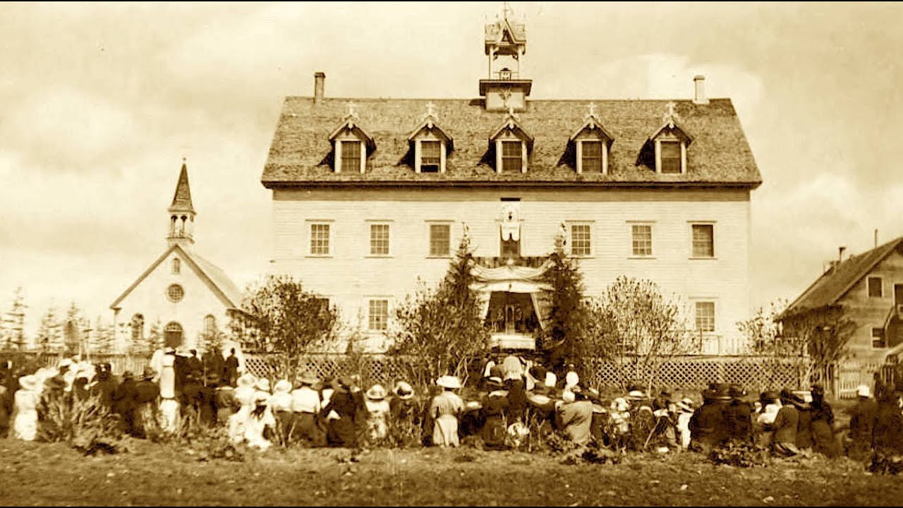 St. Bernard’s Indian Res. School: Grouard Mission - (1872-1961) - Grouard,  Alberta