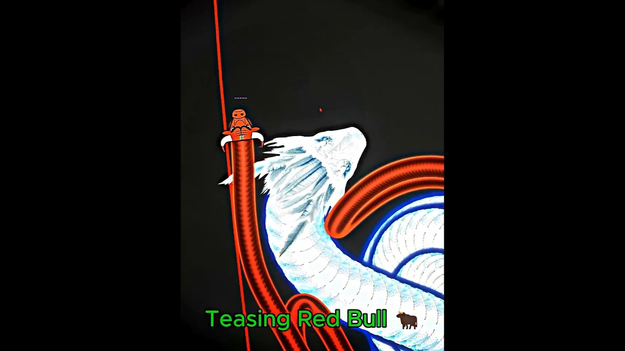 WORMATE.IO - RED BULL VS WHITE DRAGON