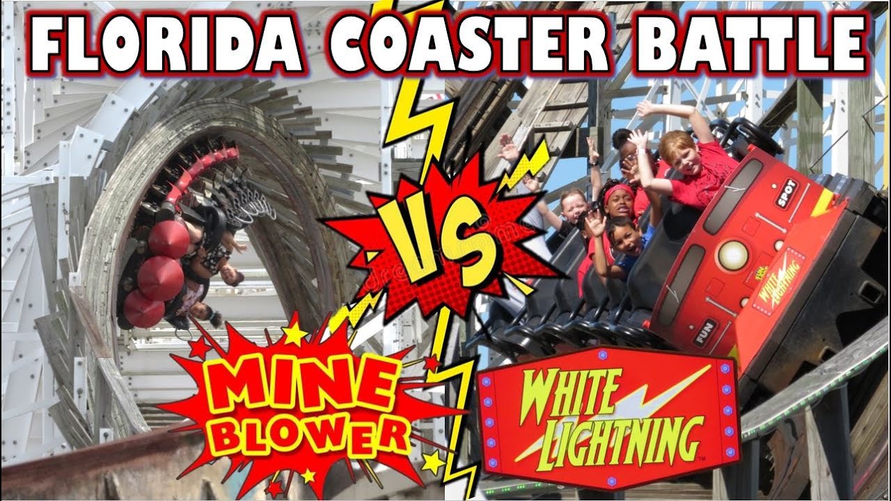 Florida Coaster Battle: Mine Blower vs White Lightning