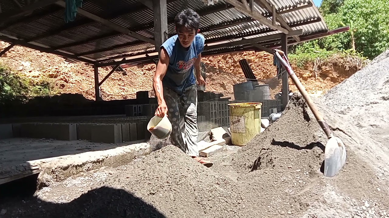 how to make a hollow block) vlog#05