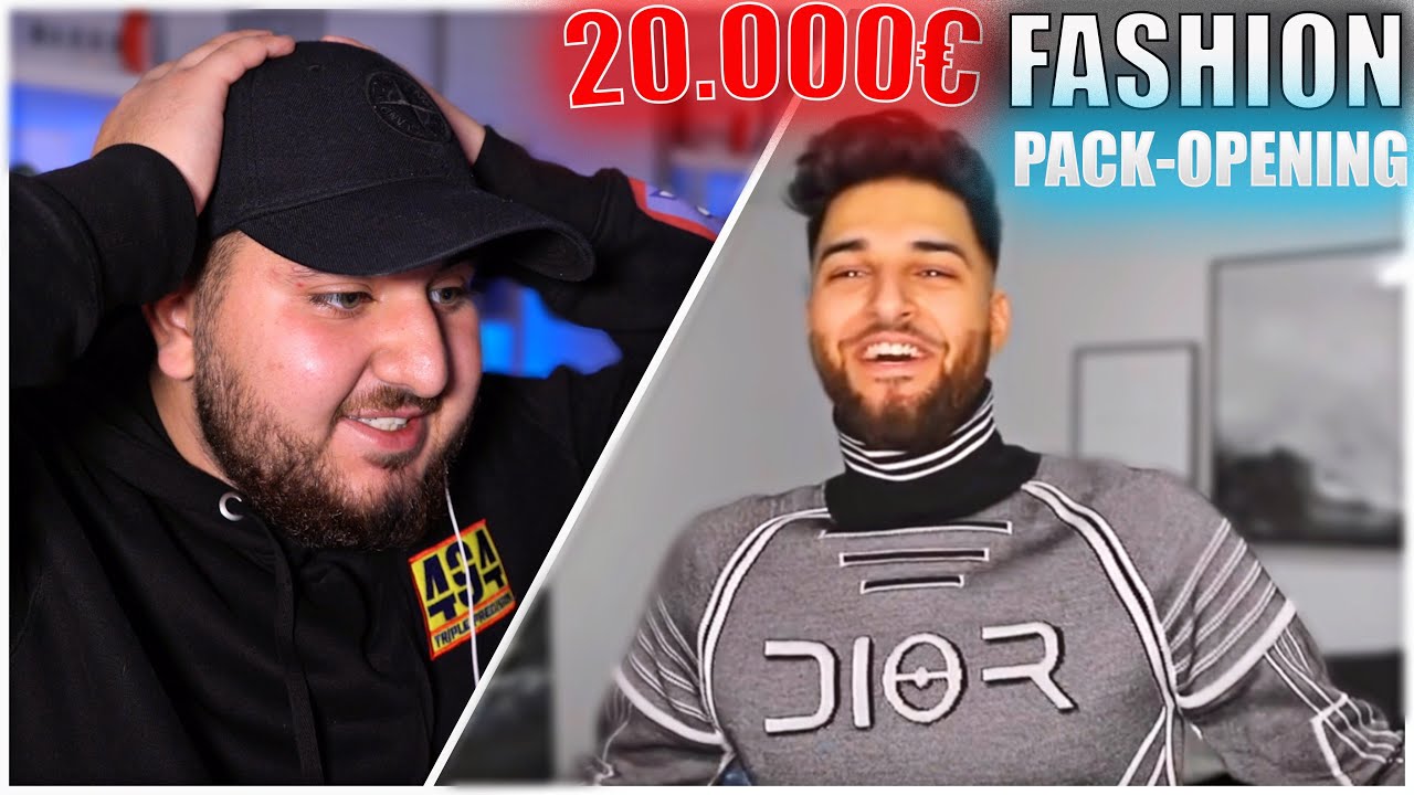 20.000&euro; FASHION PACK OPENING VON APORED 😱🔥💸| REAKTION | MAHAN