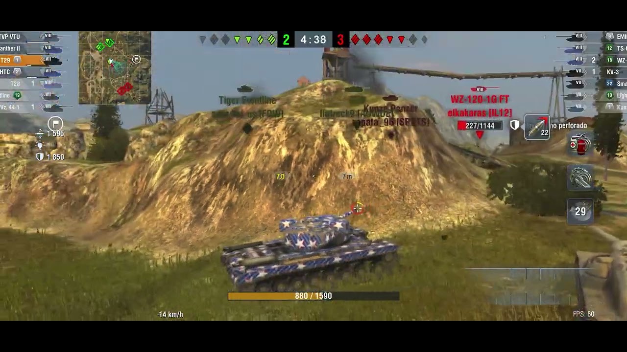 WoT Blitz  T29 🇺🇸 !! 