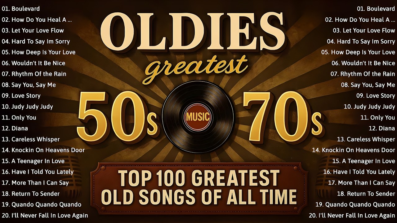 Elvis Presley ,The Platters, Neil Sedaka, Paul Anka, Roy Orbison - Oldies But Goodies 50s 60s 70s