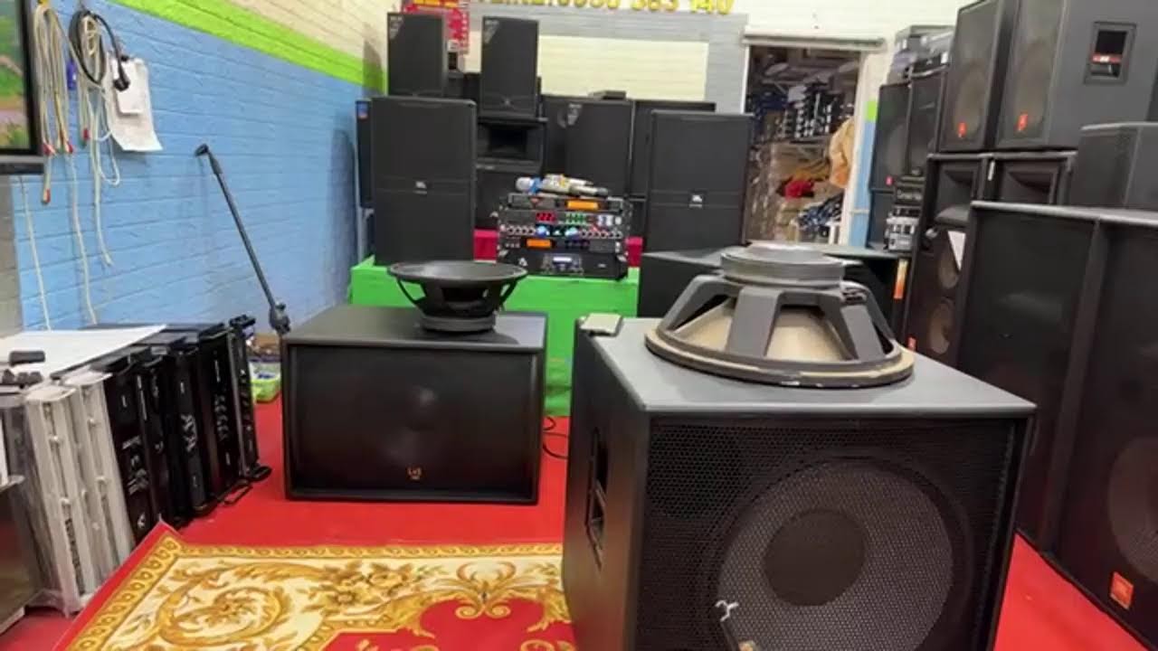 Thanh lý súp Mỹ JBL 4718x. Súp bãi 40 LWY S15.