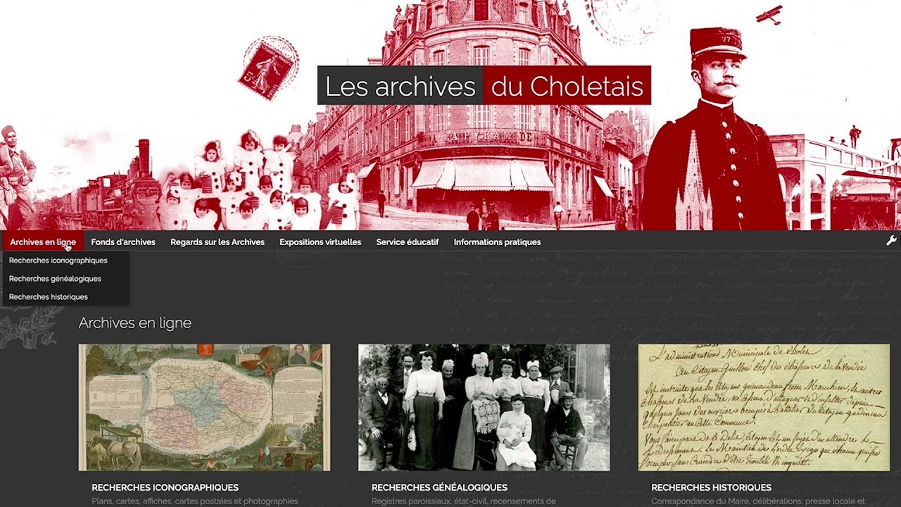 Histoire : les archives de Cholet désormais consultables sur un site internet