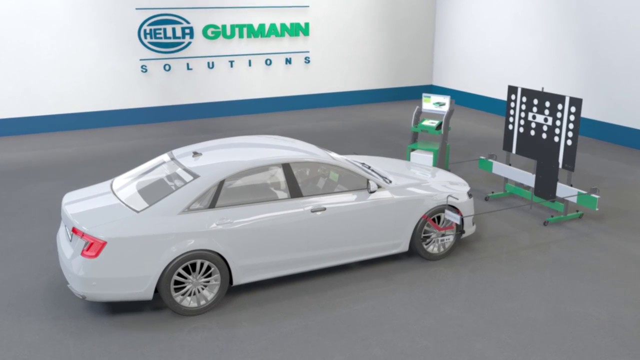 Hella Gutmann CSC Tool: allinea telecamere e radar Frontale