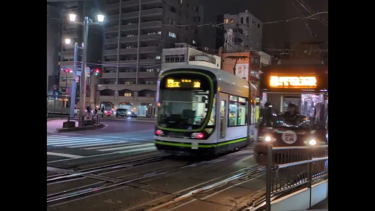 2026年2月1日広島電鉄路面電車（十日市町）