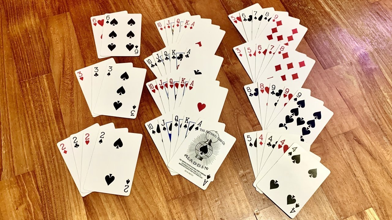 Playing Big Two card game