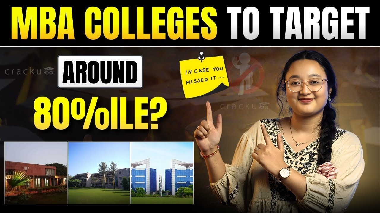 MBA Colleges to Target Around 80 Percentile in the CAT Exam | Fees, average package and ROI