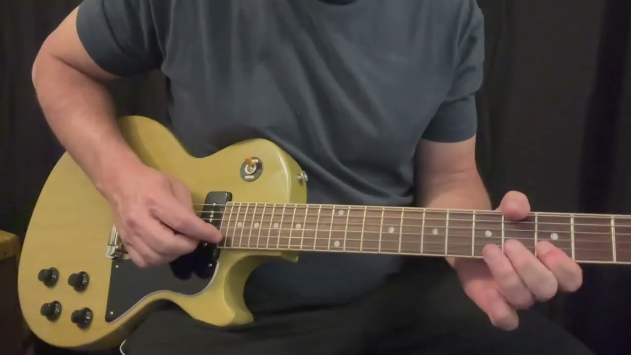 Blues on a Les Paul Special with Lollar Low Wind P90's