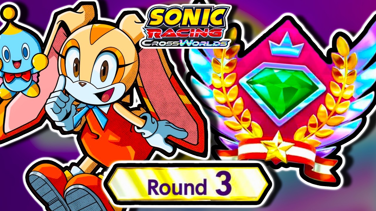 REACHING EMERALD RANK IN LEGEND COMPETITION ROUND 3 - Sonic Racing: CrossWorlds