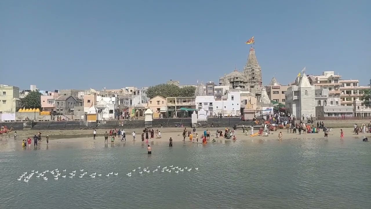 WhatsApp Status Video #11 #Shree Dwarkadhish Temple #Dwarka