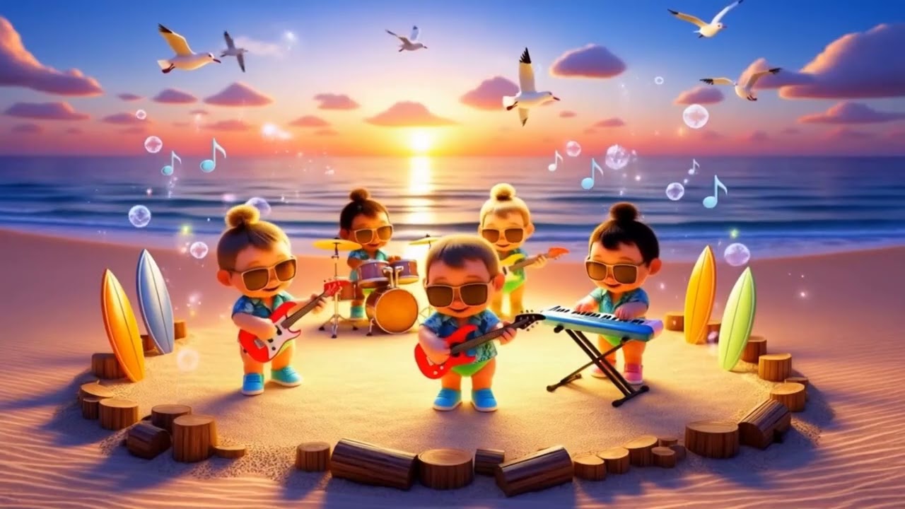" My Tummy Knows " Rock Tour on the Beach ( Mystic Munchkin Melodies )