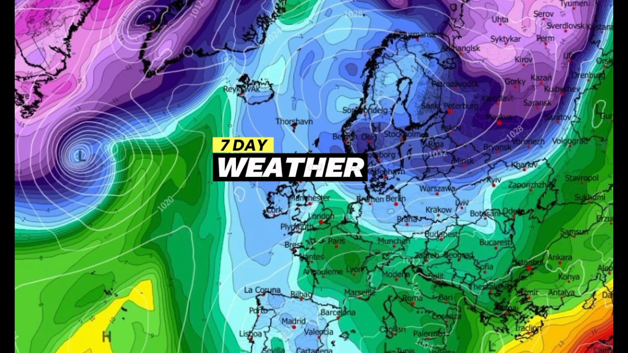 European Weather | GFS Model in 850 hPa April 1, 2026 l Europe Temperature