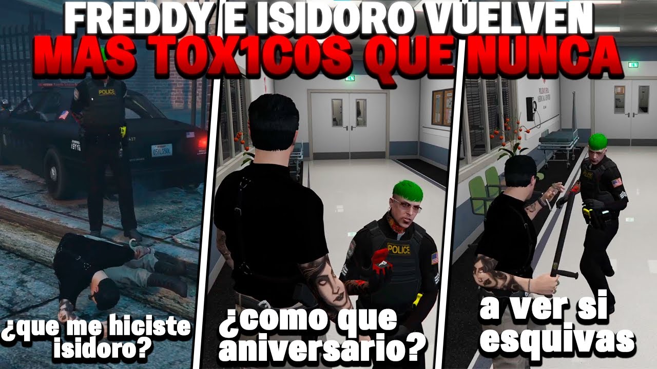 FREDDY E ISIDORO  VUELVEN A JUNTARSE PERO MAS TOX1C0S QUE NUNCA🤣