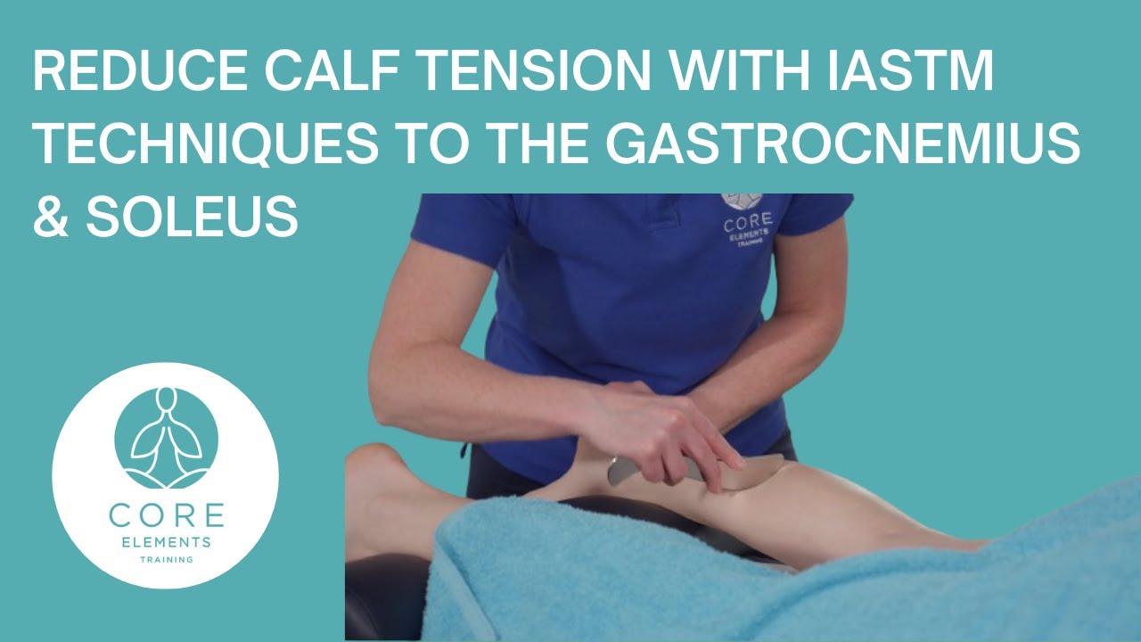 Reduce calf tension with #IASTM techniques to the Gastrocnemius & Soleus