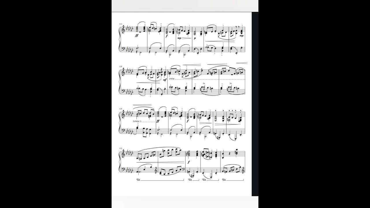 Piano sonata Eb major mov.3_Intermezzo : Allegretto (original composition)