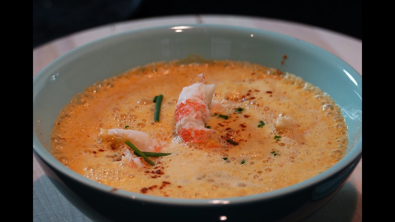 Soupe de langoustine crémeuse comme en Islande (subtitled)
