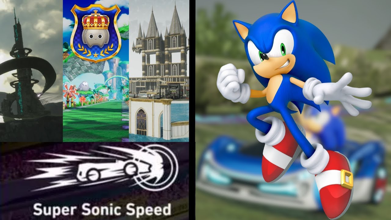 SECRET GRAND PRIX MODE VITESSE SUPER SONIC SONIC RACING CROSSWORLDS