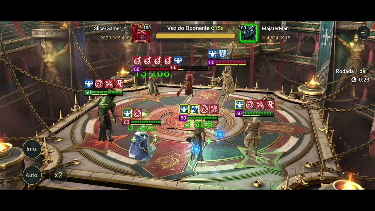 Batalha de Arena ao Vivo | Raid Shadow Legends