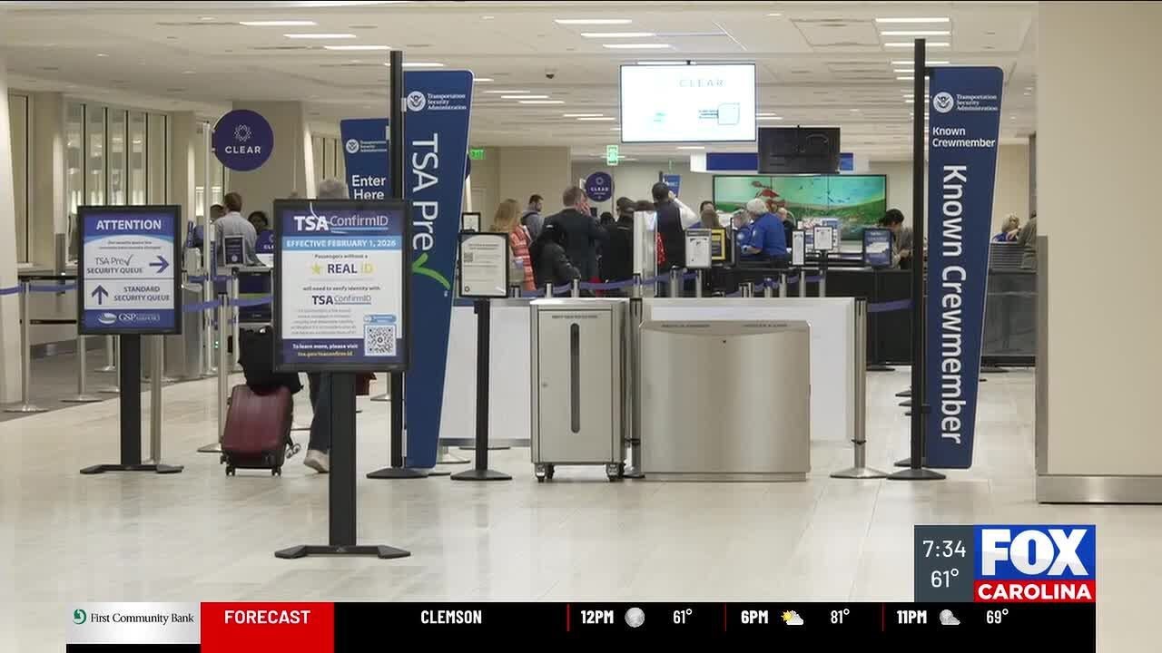 Long airport lines persist amid partial government shutdown