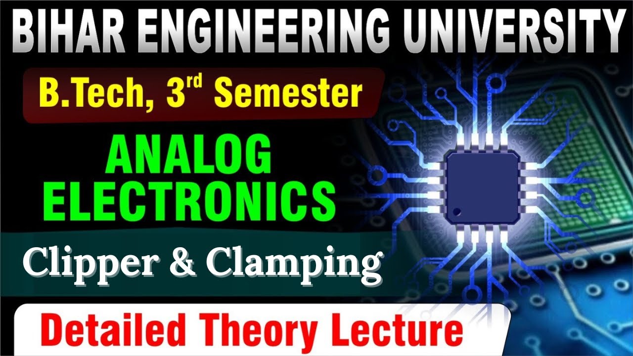 Analog Electronics | B.tech 3rd Semester | Electrical Engineering | Live Class #beu #semester #btech