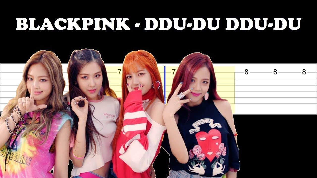 BLACKPINK - DDU-DU DDU-DU (Easy Guitar Tabs Tutorial)