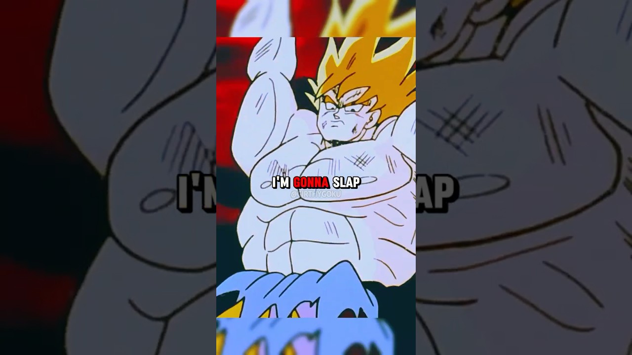 Goku Slaps Frieza #dbz #dbzedit #dbs #goku