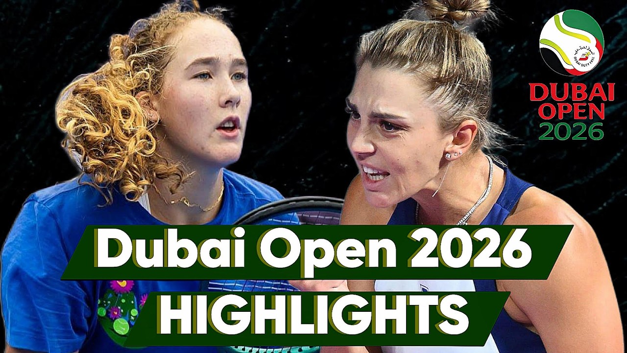 Mirra Andreeva vs Jaqueline Cristian Dubai Open 2026 Highlights