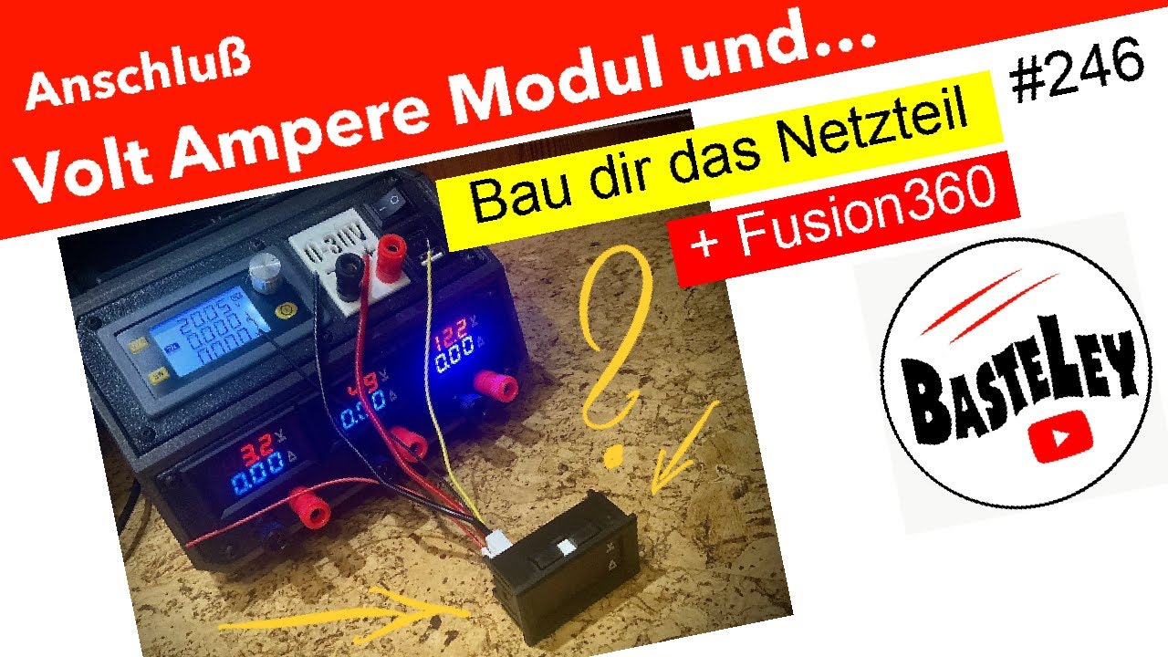 VAanzeige Anschluß +Fusion360 #246