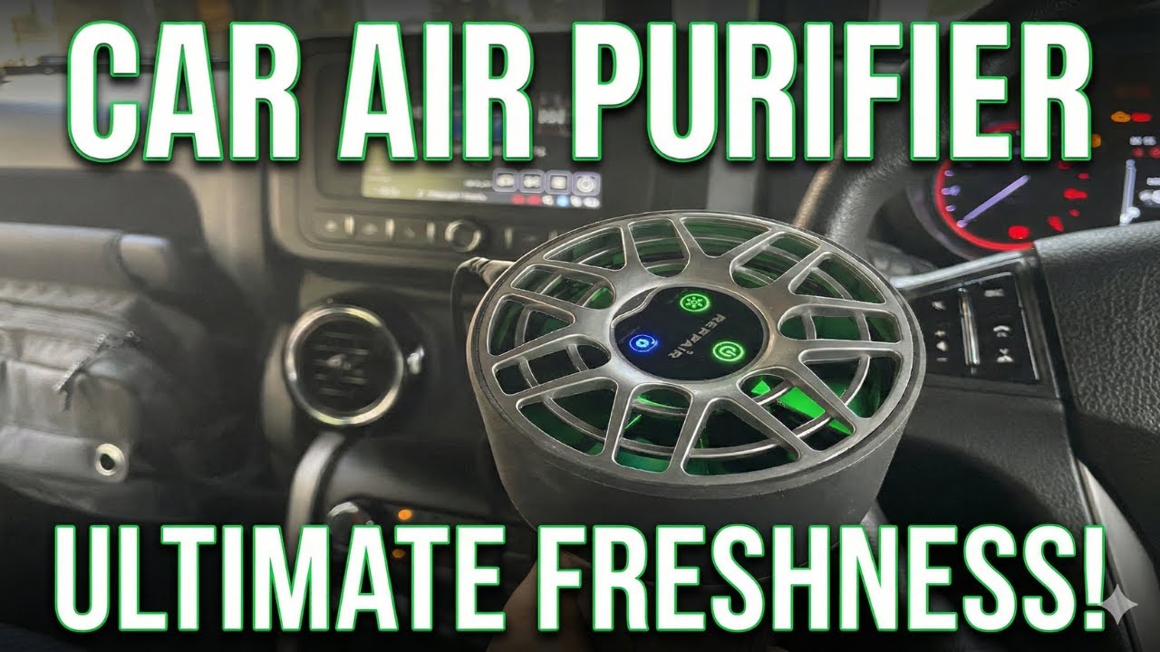 Best Car Air Purifier for Pollution & Dust? Reffair AX50/AX30 UNBOXING & REVIEW