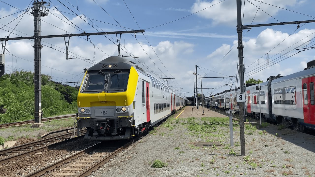 UNIEK | 2x NMBS HLE 19 + M6 | IC 1833 Antwerpen-Centraal - Oostende | Lokeren
