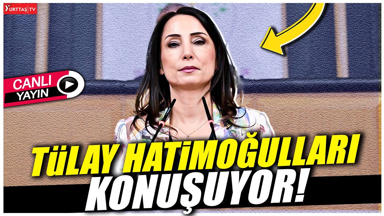 DEM Parti Eş Genel Başkanı Tülay Hatimoğulları konuşuyor! #canlıyayın