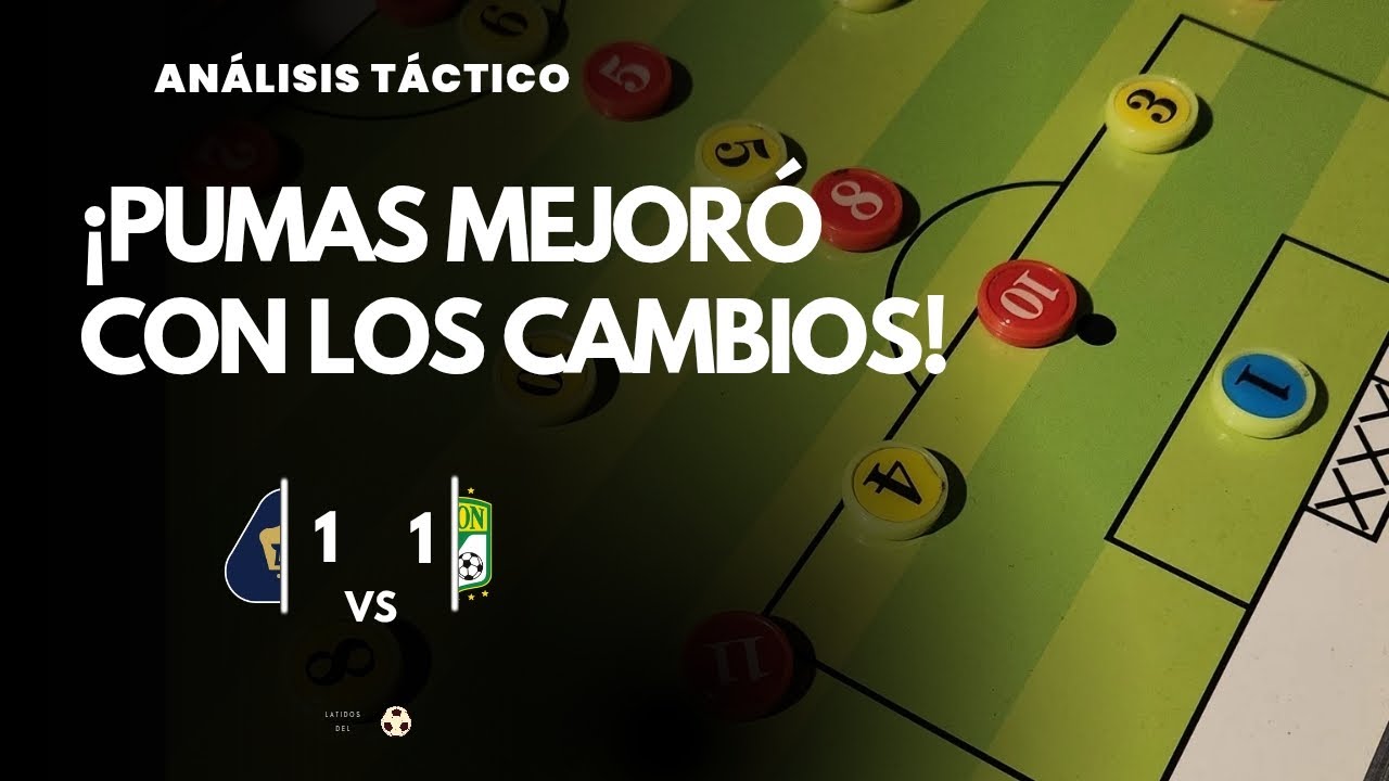 ¿Ha mejorado el juego de PUMAS? 🤔  | Análisis táctico 