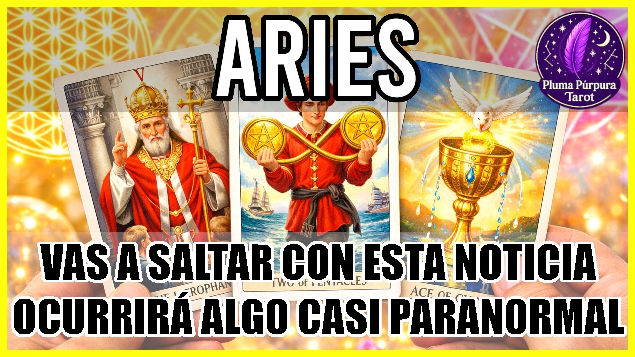 Aries 🔥 Tremenda Revelacion Lo Cambia Todo! Lloveran Regalos Del Cielo!  🔥 #Aries