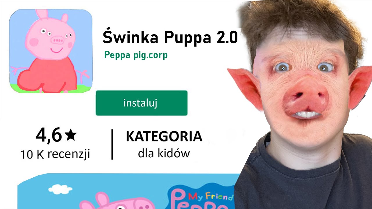 ZAGRAŁEM NAJGORSZĄ PODRÓBKĘ ŚWINKI PEPPY!