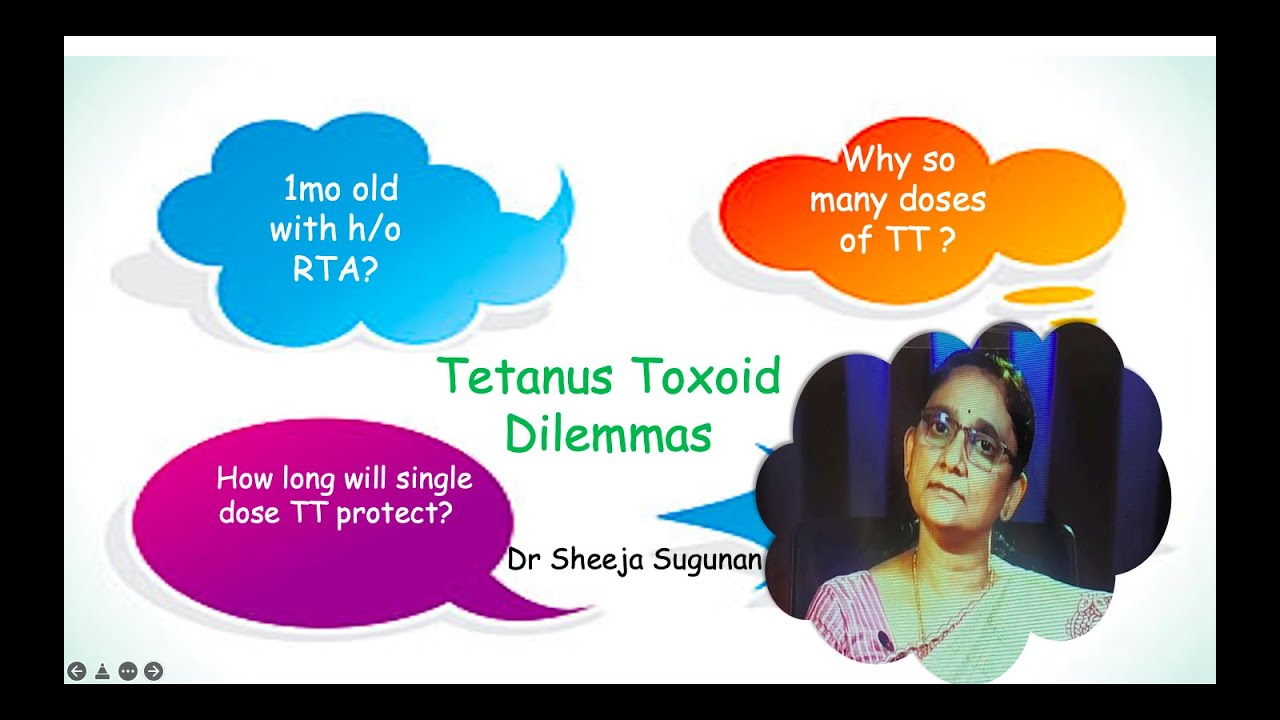 Immunisation FAQs : Tetanus Toxoid by Dr Sheeja Sugunan