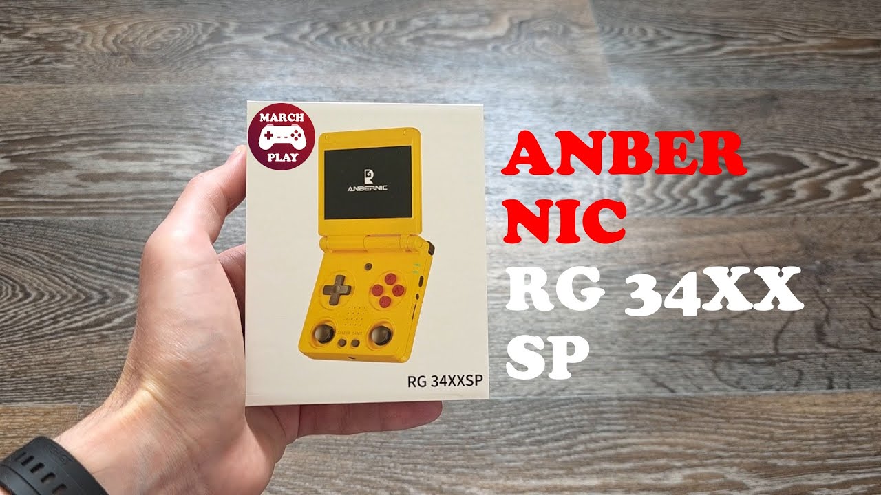 ANBERNIC RG34XX SP - Топовая раскладушка