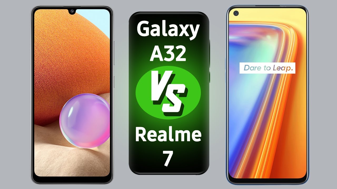 Samsung A32 vs Realme 7