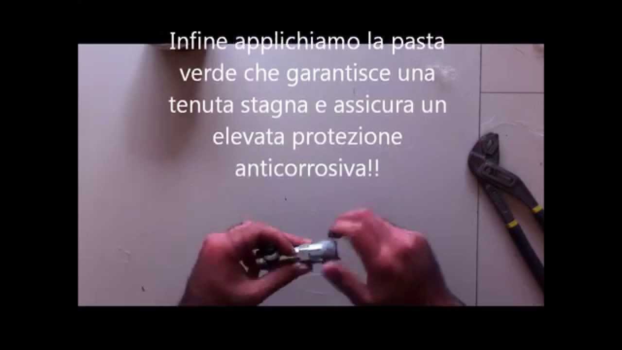 Come applicare la canapa su filetti metallici