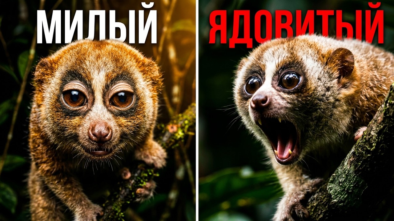 Толстый лори &mdash; самый опасный &laquo;милый&raquo; примат на планете